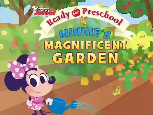 Permainan Ready For Preschool Minnie's Magnificent Garden secara online