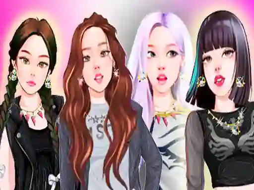 Permainan BlackPink Dress Up secara online
