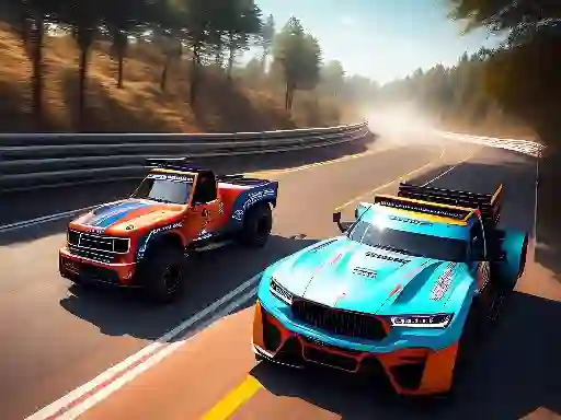 Permainan Truck Race secara online
