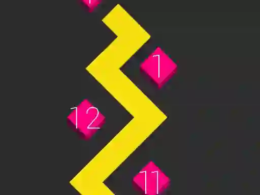 Permainan Zig Zag Switch Color secara online