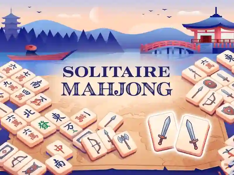 Permainan Solitaire Mahjong secara online