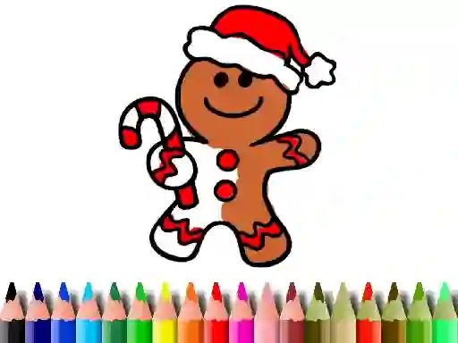 Permainan Back To School: Christmas Cookies Coloring secara online