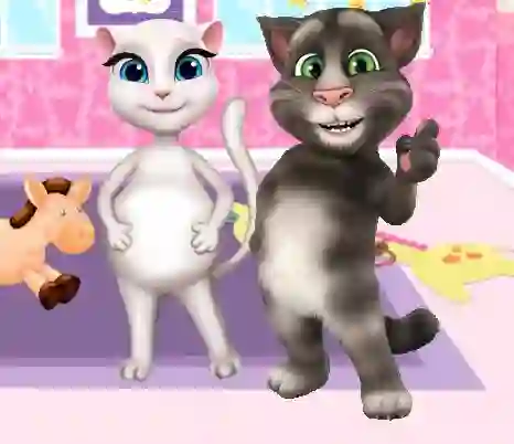 Permainan Preganat Kitty Room Decor secara online
