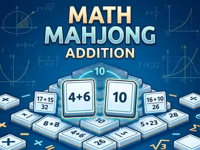 Permainan Math Mahjong Addition secara online