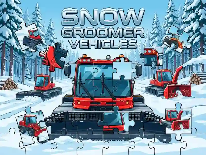 Permainan Snow Groomer Vehicles secara online