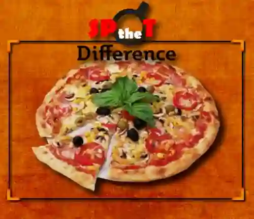 Permainan Pizza Spot The Difference secara online