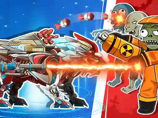 Permainan Robot Terminator T Rex secara online