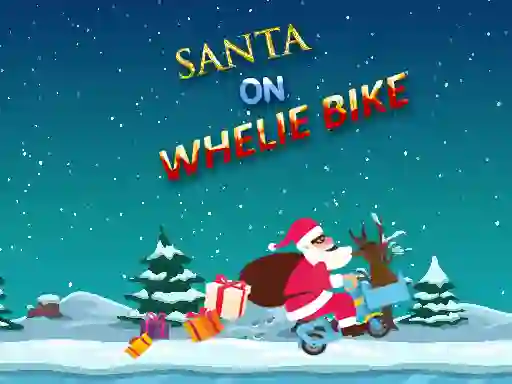Permainan Santa On Wheelie Bike secara online
