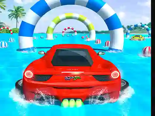 Permainan Water Surfing Car Stunts Car Racing secara online