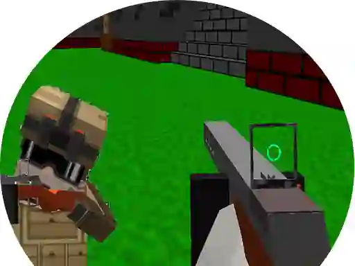 Permainan Blocky Gun 3d Warfare secara online