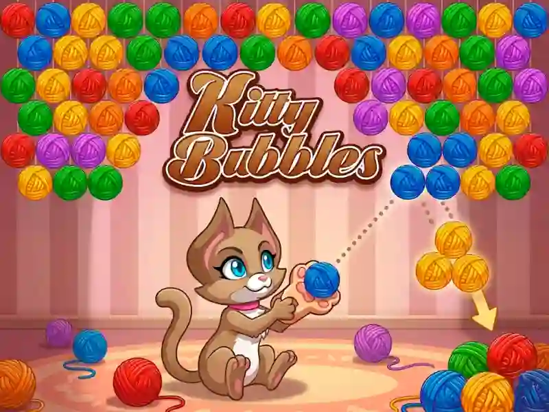 Permainan Kitty Bubbles secara online
