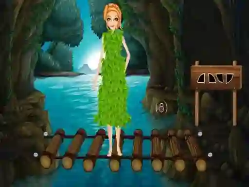 Permainan Girl With Costume Escape secara online