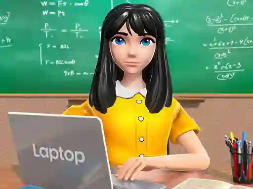 Permainan School Teacher Game School Day secara online