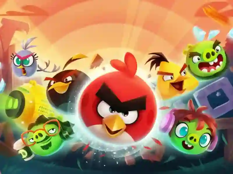 Permainan Angry Birds Mad Jumps secara online