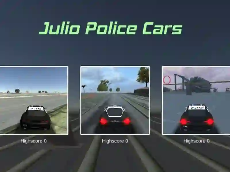 Permainan Julio Police Cars secara online