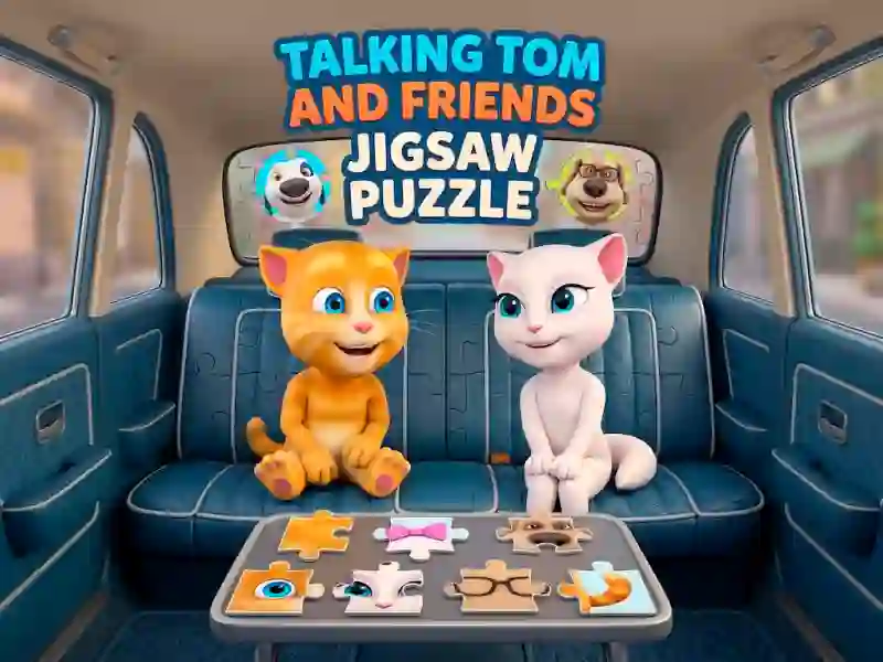 Permainan Talking Tom and Friends Jigsaw Puzzle secara online