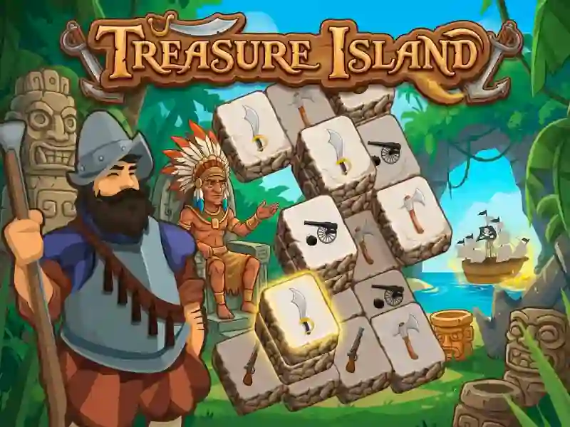 Permainan Treasure Island secara online