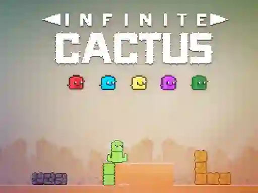 Permainan Infinite Cactus secara online