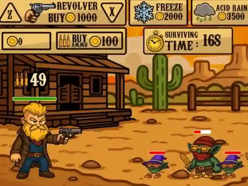 Permainan Gunslinger Legend secara online