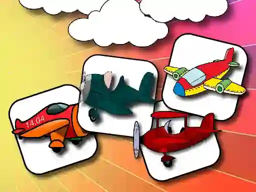 Permainan Airplane Memory Challenge secara online