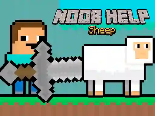 Permainan Noob Help Sheep secara online