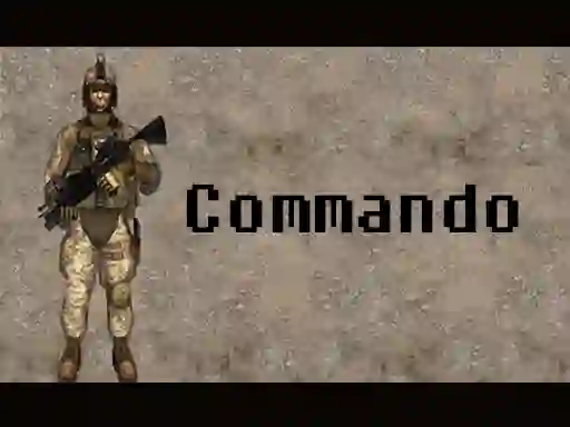 Permainan Commando secara online