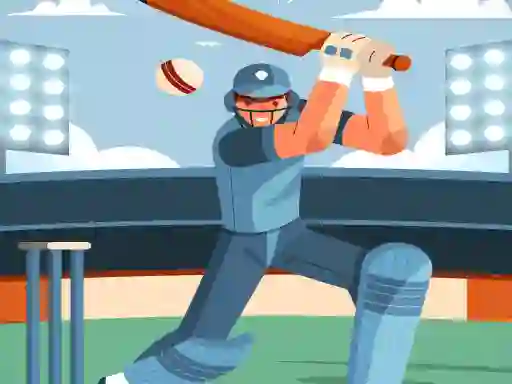 Permainan Pong Cricket secara online