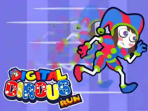 Permainan Digital Circus Run secara online