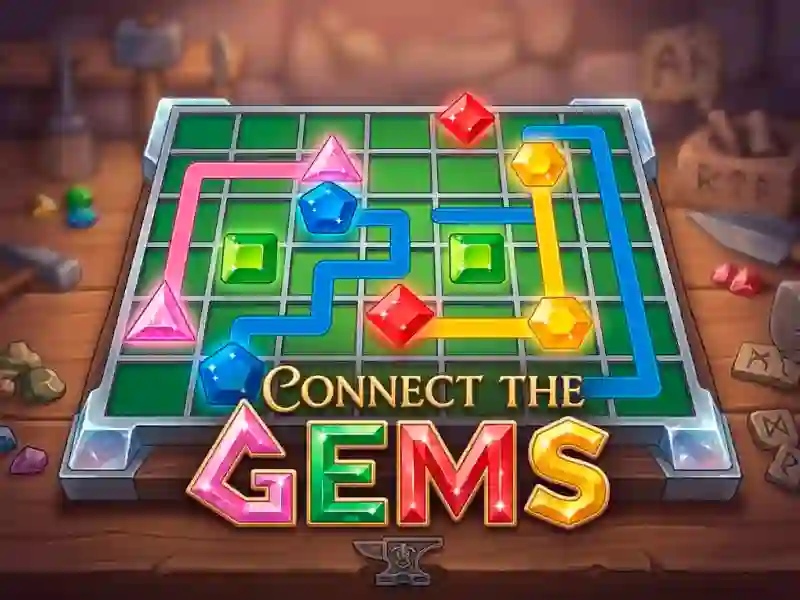 Permainan Connect The Gems secara online
