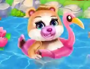 Permainan Cute Bear Caring secara online