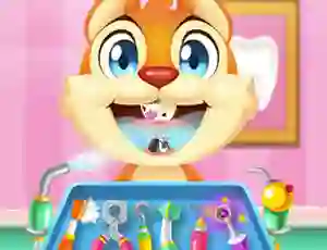 Permainan Crazy Animals Dentist secara online