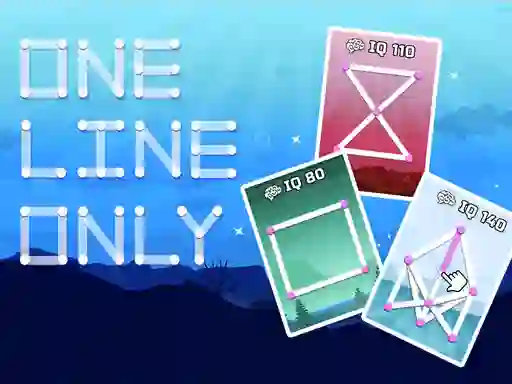 Permainan One Line Only Dot To Dot secara online