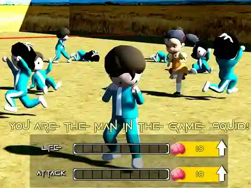 Permainan Squid Game Crowd secara online