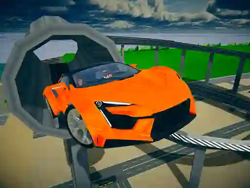 Permainan Car Stunt Driving 3d secara online