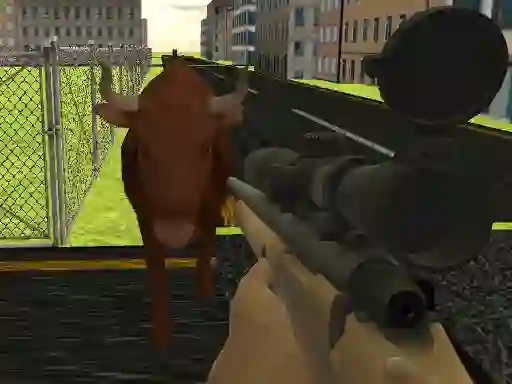 Permainan Angry Bull Shooter secara online