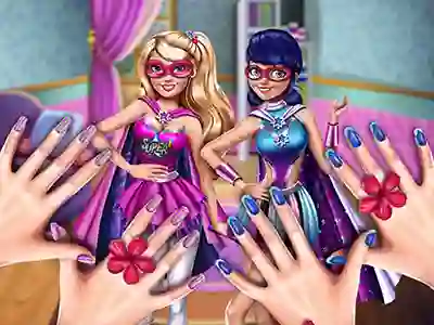 Permainan Princess Superheroes: Beauty Salon secara online