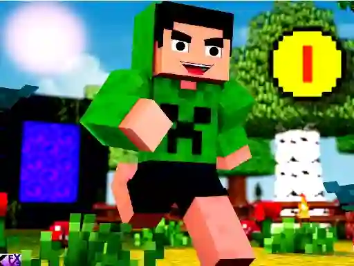 Permainan Block Craft Jumping secara online