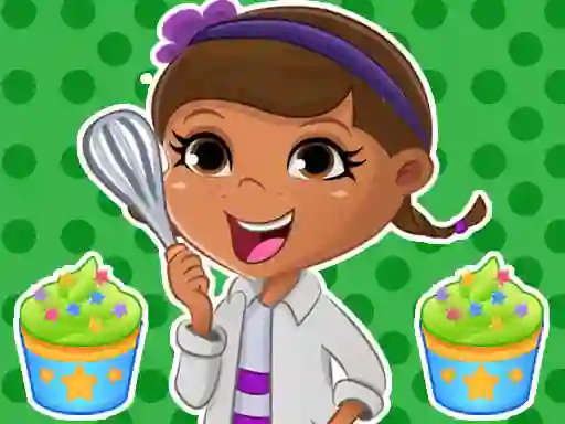 Permainan Dottie Doc Mcstuffins Cupcake Maker secara online