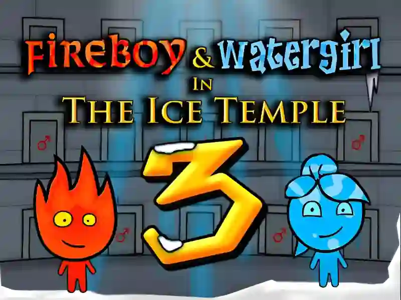 Permainan Fireboy and Watergirl 3 - The Ice Temple secara online