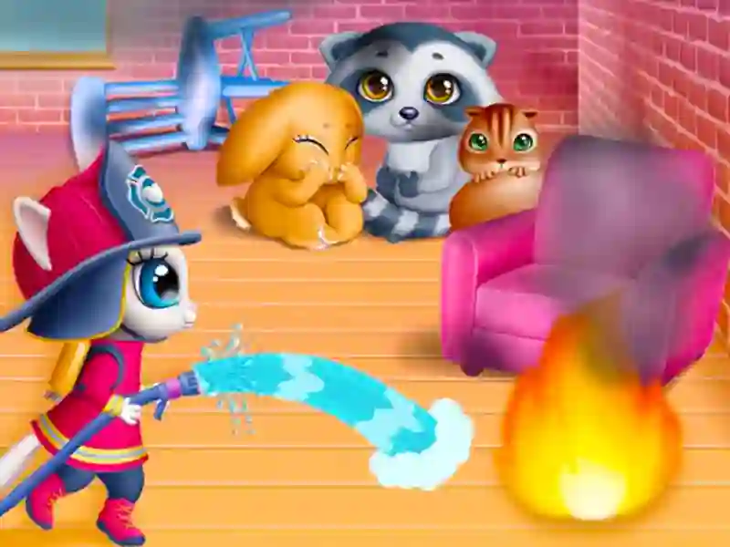 Permainan Kitty City Heroes secara online