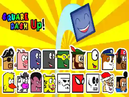 Permainan Square Dash Up secara online