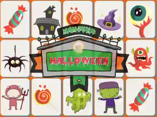 Permainan Halloween Mahjong secara online