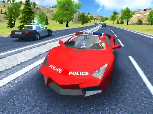 Permainan Police Car Stunt Driver secara online