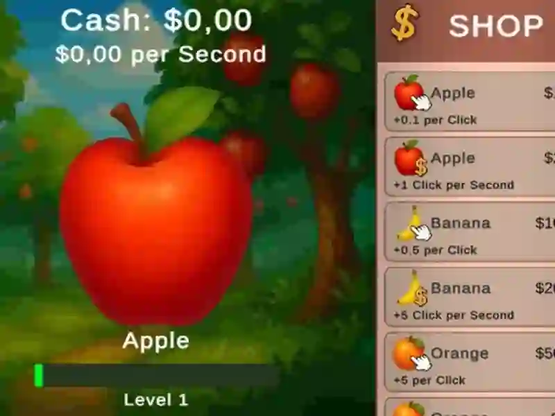 Permainan Fruit Clicker secara online