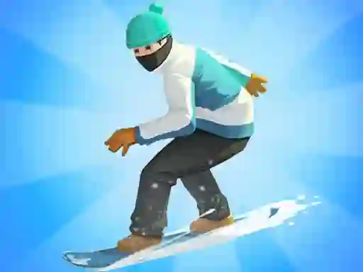 Permainan Snowboard Master 3D secara online