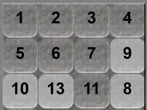 Permainan Classic Sliding Numbers secara online