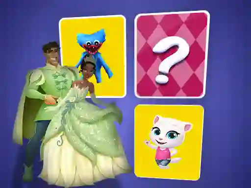 Permainan The Princess and the Frog Memory Card Match secara online