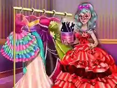 Permainan Dove Carnival Dolly Dress Up secara online