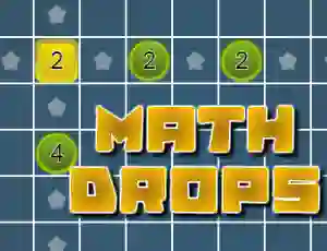 Permainan Math Drops secara online