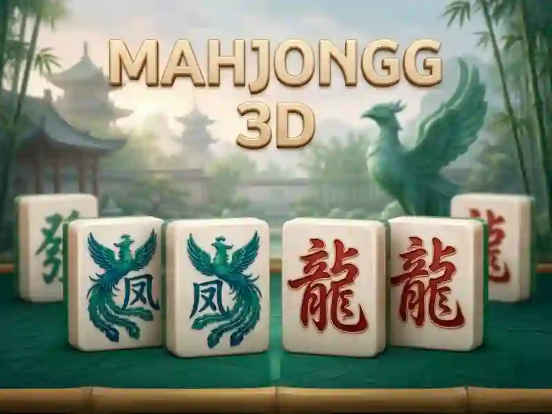 Permainan Mahjongg 3D secara online